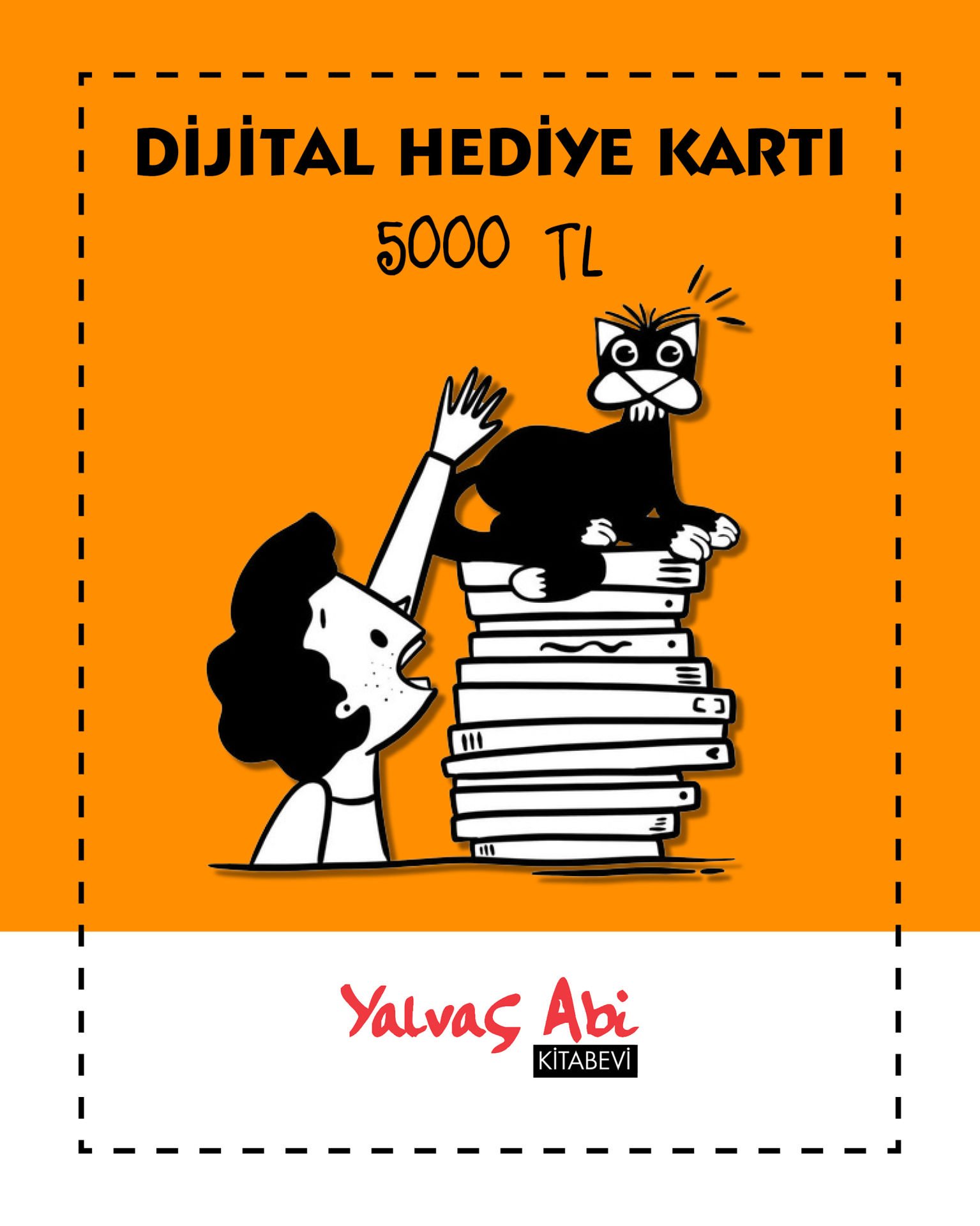 Kitaplara Yolculuk - Dijital Hediye Kartı - 5000 TL