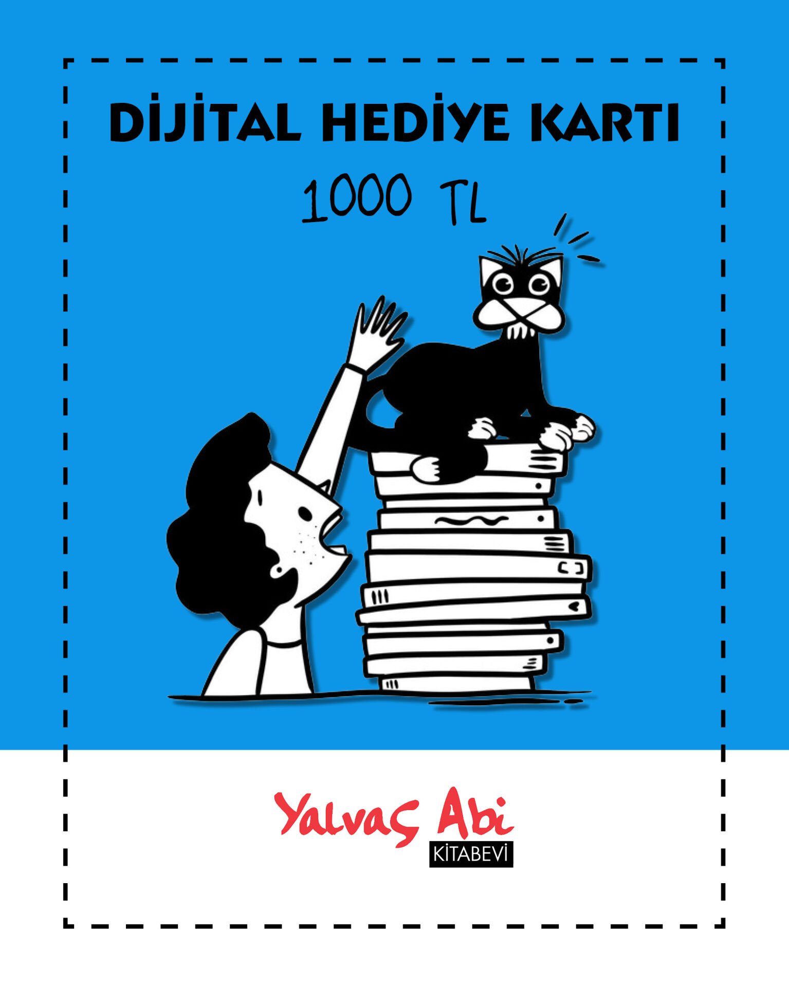 Kitaplara Yolculuk - Dijital Hediye Kartı - 1000 TL