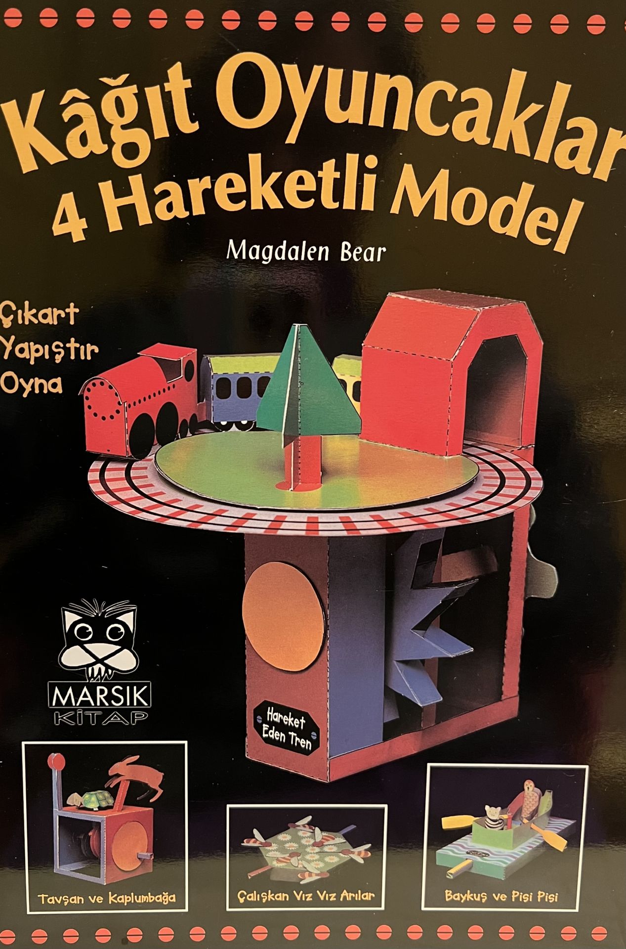 Otomatlar - Kağıt Oyuncaklar 4 Hareketli Model