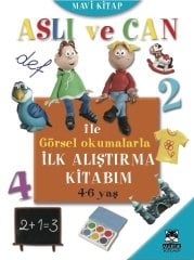 Aslı ve Can ile İlk Alıştırma Kitabım (Mavi Kitap)