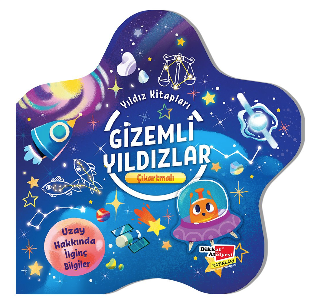 Yıldız Kitapları - Gizemli Yıldızlar Çıkartmalı
