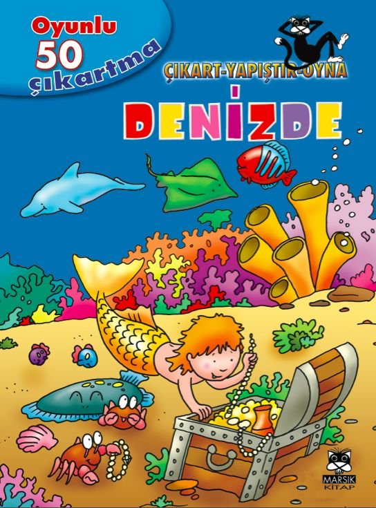 Oyunlu 50 Çıkartma - Denizde