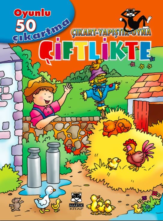 Oyunlu 50 Çıkartma - Çiftlikte