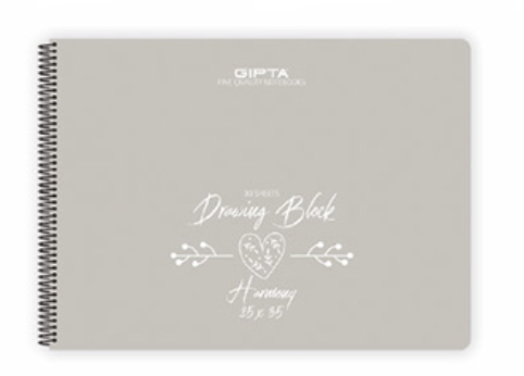 GIPTA 25x35 30 Sayfa Resim Defteri