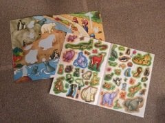 Oyunlu 50 Çıkartma Set