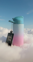 GIPTA Tritan  COOL-J Bottle Mavi Suluk