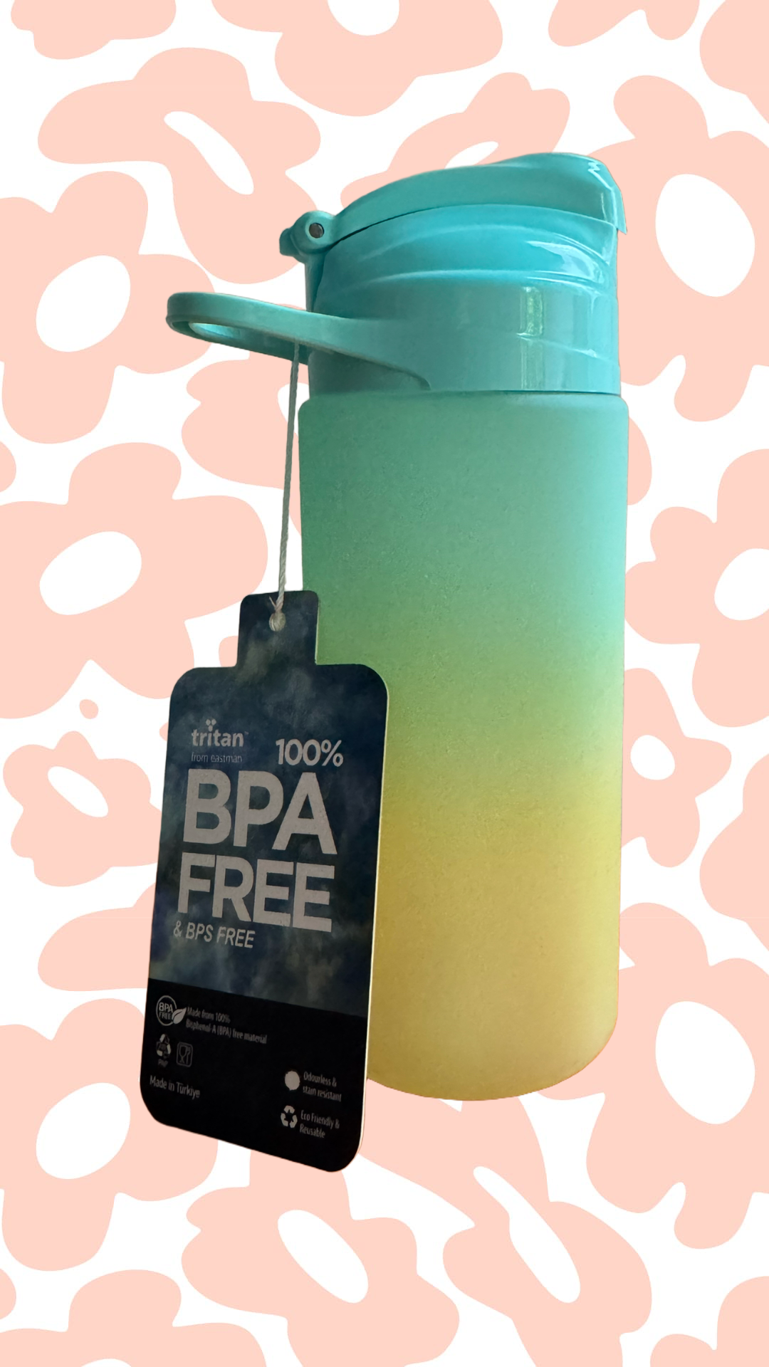 GIPTA Tritan  COOL-J Bottle Yeşil Suluk